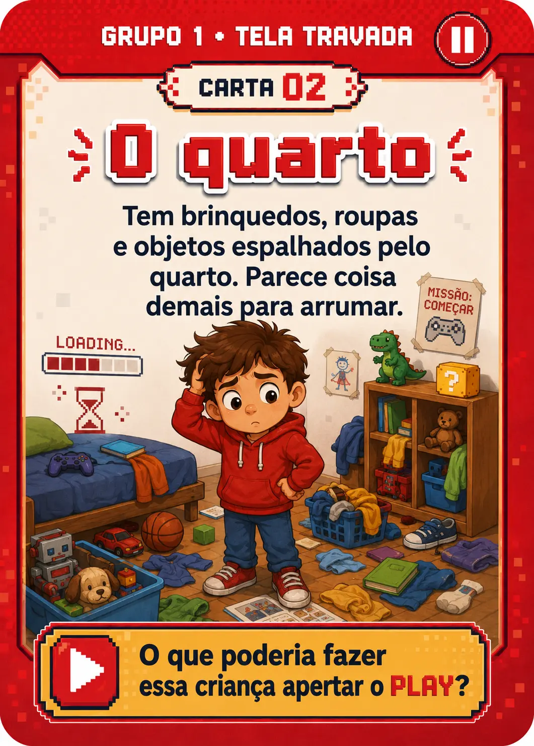 Carta do Grupo 1 — Tela Travada